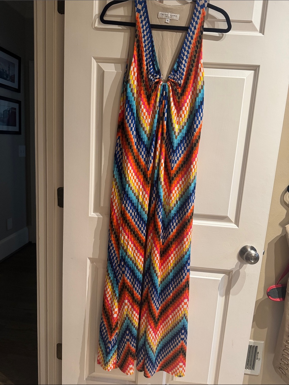 Missoni-Inspired Multicolor Chevron Kids One-Piece